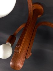 画像8: 1960-70's【DOMUS】German Wood Chandelier (8)