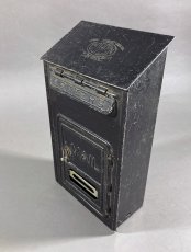 画像6: 1920-30's "CORBIN LOCK CO." Brass Wall Mount Mail Box (6)