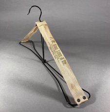 画像1: 1920-30's【F.M. KING SONS & CO.】Advertising Folding Hanger (1)