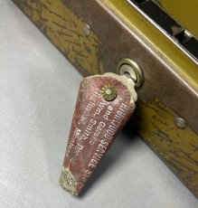 画像6: ★Art Steel Co. NEW YORK★  1930's Steel Cash Box with Key (6)