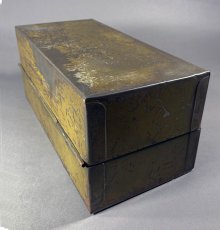 画像12: ★Art Steel Co. NEW YORK★  1930's Steel Cash Box with Key (12)