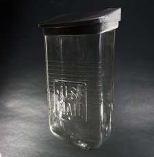画像3: 1930-40's Wall Mount "VISIBLE" Glass MAIL BOX (3)