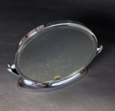 画像3: 1930-40's Art Deco  【The ACME Speciality Mfg. Co】  Chromed Vanity Mirror (3)