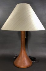 画像3: ☆超・BIG!!☆  【H:780 Φ:550 】  1960-70's DOMUS German Wood Table Lamp (3)