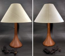 画像5: ★超・BIG!!★  【H:780 Φ:550 】  1960-70's DOMUS German Wood Table Lamp (5)