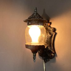 画像2: 1930's "Shabby" Porch Lamp  (2)