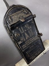 画像2: PAT.1899-1902 "Cast Iron" U.S.MAIL BOX (2)