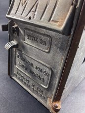 画像14:  PAT.1899  "Cast Iron" U.S.MAIL BOX　 ★Perfect Condition★ (14)