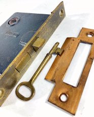 画像2: Antique Lock Latch Set　 【ドアノブ用パーツ】 (2)
