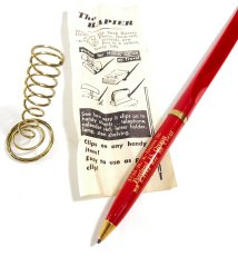 画像2: 1940's “The RAPIER” Pen Holder 【RED】 (2)