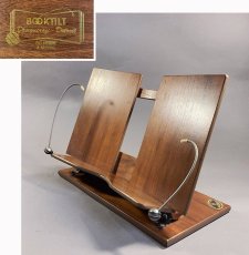 画像1: ☆BOOKTILT☆  1960's Wooden Reading Stand (1)