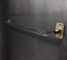 画像3: 1930-40's "Art Deco" Glass Towel Bar 【Long】 (3)