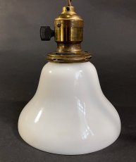 画像7: 1900-10's "Milk Glass" Pendant Lamp (7)