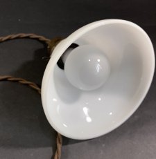 画像8: 1900-10's "Milk Glass" Pendant Lamp (8)