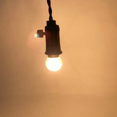 画像2: -＊残り一個＊-  1950-60's "Bare bulb" Bakelite Pendant Lamp【B22】 (2)