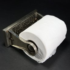 画像8: 1890-1910's "A.P.W PAPER CO. N.Y." Iron Toilet Paper Holder (8)