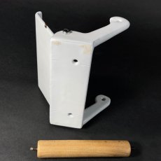 画像7: 1920-30's German-Deco "Cast-Iron" Toilet Paper Holder (7)