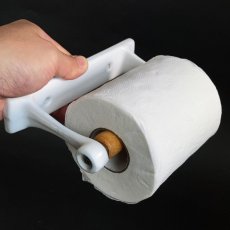 画像11: ★Dead-Stock★　 1930-40's "German-Deco" Toilet Paper Holder (11)