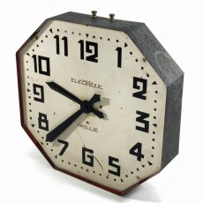 画像5: 1920-30's ☆BRILLIE☆ French Octagon Wall Clock  【特大です】 (5)