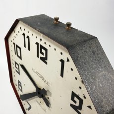画像4: 1920-30's ☆BRILLIE☆ French Octagon Wall Clock  【特大です】 (4)