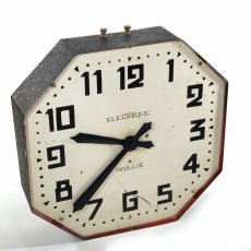 画像6: 1920-30's ☆BRILLIE☆ French Octagon Wall Clock  【特大です】 (6)