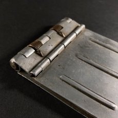 画像2: 1910-30's “超ミニ” Aluminum Clipboard (2)