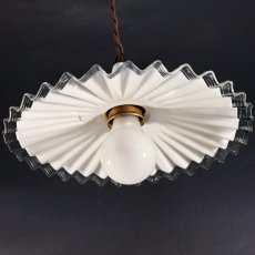 画像4: 1920-30's German Art Deco "Petticoat" Pendant Lamp (4)