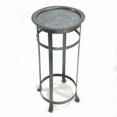 画像3: 1910-20's German “Riveted Steel ” Flower Stand /Side Table (3)