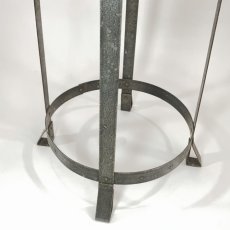画像11: 1910-20's German “Riveted Steel ” Flower Stand /Side Table (11)
