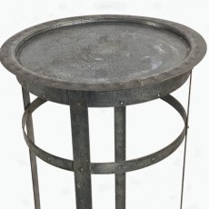 画像4: 1910-20's German “Riveted Steel ” Flower Stand /Side Table (4)