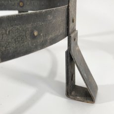 画像13: 1910-20's German “Riveted Steel ” Flower Stand /Side Table (13)