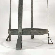 画像12: 1910-20's German “Riveted Steel ” Flower Stand /Side Table (12)