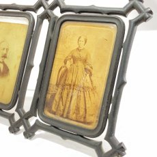 画像3: 1890-1910's German Art Nouveau “Bamboo” Photo Frame  (3)