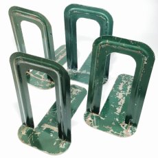 画像1: 4台セット（2ペア）  "GRAS/RAVEL" Steel Bookends (1)