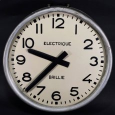 画像2: 【超特大！】  1940's ☆BRILLIE☆ French Wall Clock (2)