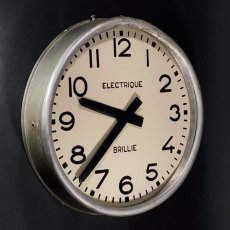 画像1: 【超特大！】  1940's ★BRILLIE★ French Wall Clock (1)