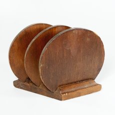 画像5: =LETTERS=　 1930's【ART DECO】Wooden Letter Holder (5)