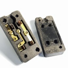 画像4: 【処分品】  1920-30's “LIGHT MOTOR” 2-Outlet  (4)