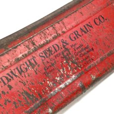 画像2: 【処分品】  1930-40's 【DWIGHT SEED & GRAIN CO.】Advertising Dust Pan Parts (2)
