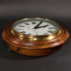 画像11: 1890-1910's ★BRILLIE★ French Wooden Wall Clock 【Mint Condition】 (11)