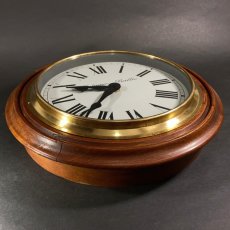 画像9: 1890-1910's ★BRILLIE★ French Wooden Wall Clock 【Mint Condition】 (9)