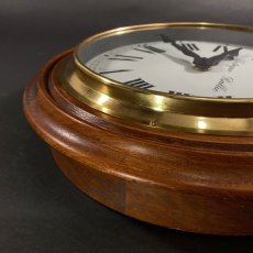 画像13: 1890-1910's ★BRILLIE★ French Wooden Wall Clock 【Mint Condition】 (13)