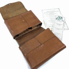 画像3: 【処分品】  1900-20's Leather Case【Colgate & Co. Shaving Stick New York】 (3)