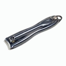 画像4: 1920-30's Steel Nail Clipper [Key Holder]  (4)