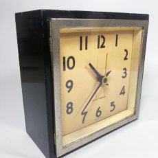 画像4: 1930's ★Art-Deco★ Square Wood Clock 【Wall /Table /Shelf 】 (4)