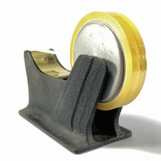 画像3: 1940-50's "STREAMLINE" Iron Tape Dispenser 【Black】 (3)