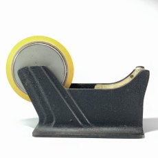 画像4: 1940-50's "STREAMLINE" Iron Tape Dispenser 【Black】 (4)