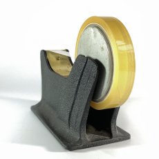 画像3: 1940-50's "STREAMLINE" Iron Tape Dispenser 【Black】 (3)