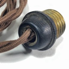画像3: 1920-30's E26 Thread Adapter + 1.5m Twisted Cord (3)