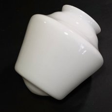画像2: 【処分品】  1920-30's “Milk Glass” Lamp Shade (2)